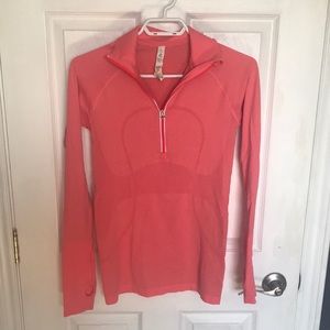 Lululemon 3/4 zip long sleeve